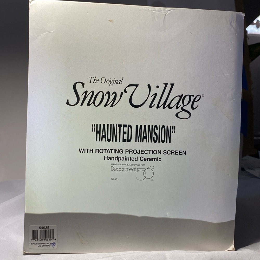 Department 56 Snow Village Halloween ornaments (dead stock).